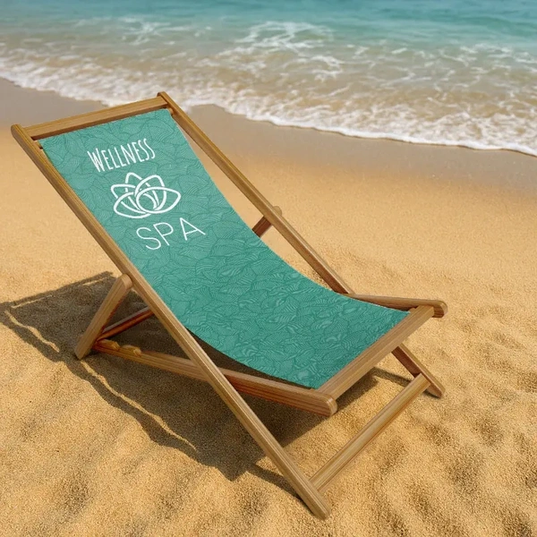 Branded Deck Chairs - On Beach