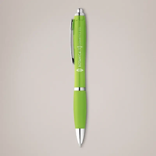 Full Colour Nash Ballpoint Pen - Example - Lime Green