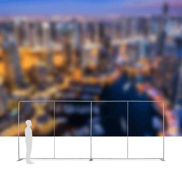 Stretch Fabric Wall Straight - 6m Frame